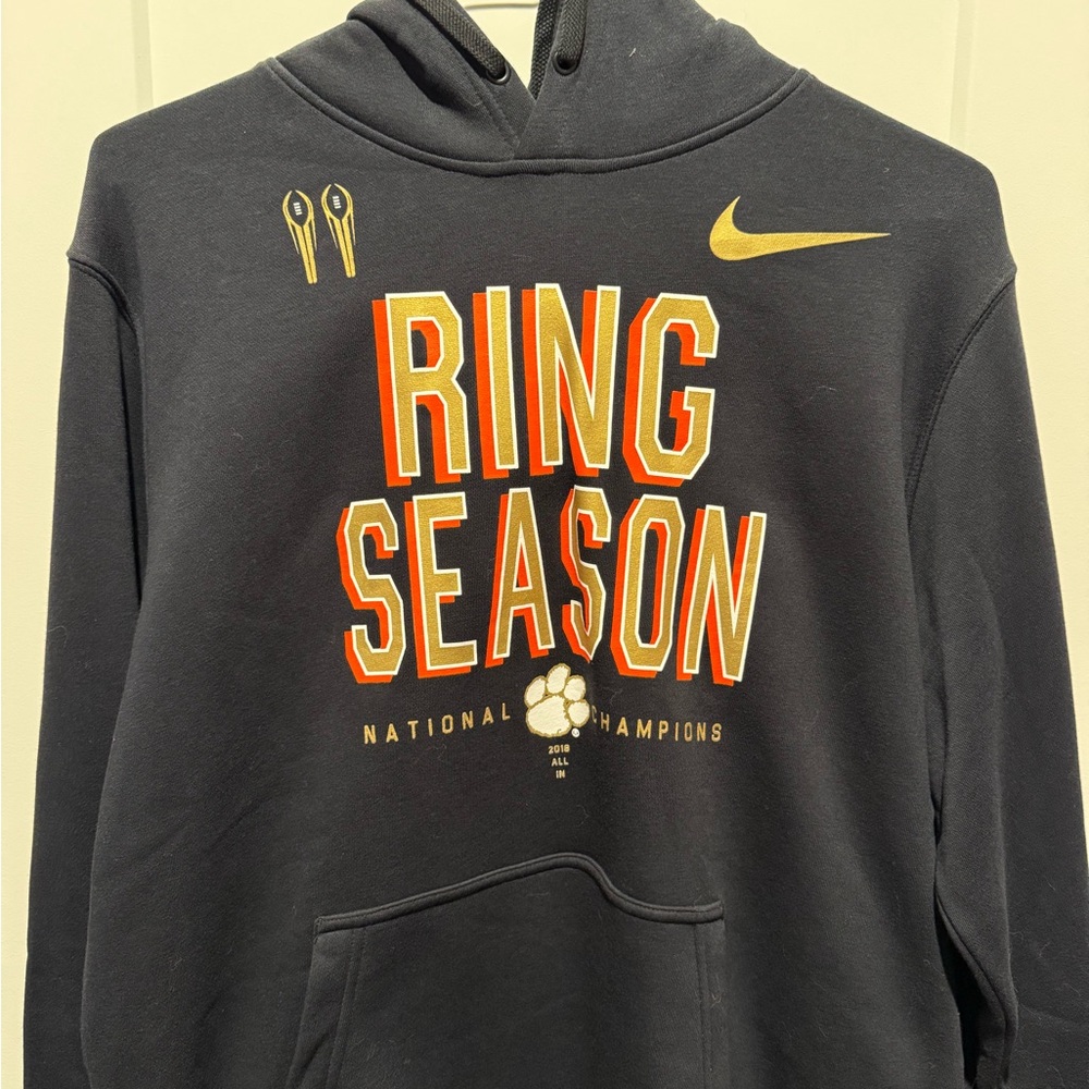 Clemson Nike Black 'Ring Season' Hoodie